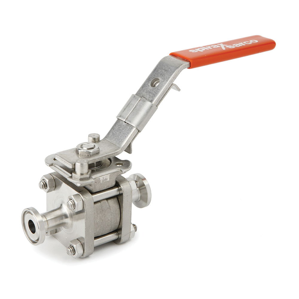 Spirax Sarco M70i M80i Sanitary Ball Valve with Clamp Ends