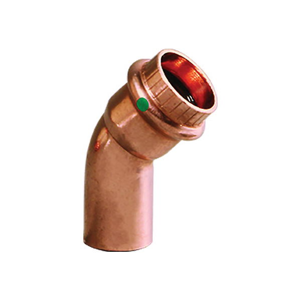 ProPress Copper 45 deg Street Elbow