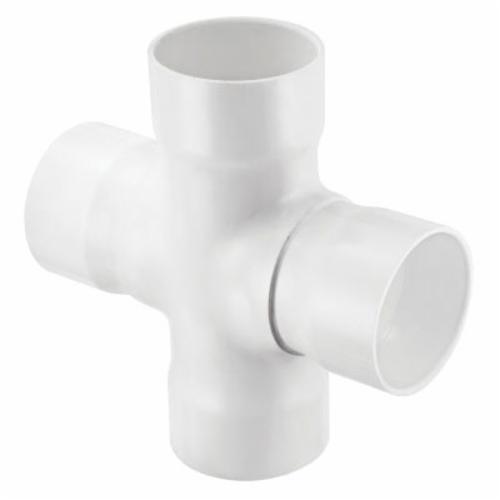 2 Socket by Spears Manufacturing Cross Schedule 40 Spears 420 Series PVC Pipe Fitting 