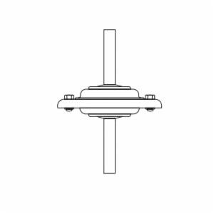 Spirax Sarco BTM7 Balanced Pressure Thermostatic Steam Trap Line Drawing