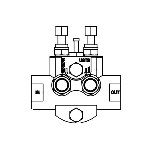 Spriax Sarco USTS II Universal Steam Trap Station Illustration