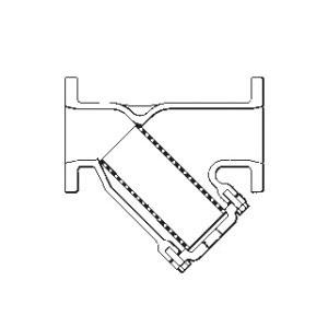 Spirax Sarco Y-Strainer Illustration