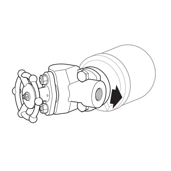 Spirax Sarco UFT32-21 F&T Steam Trap Drawing