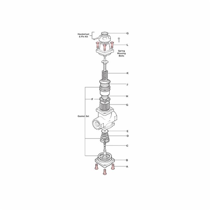 Spirax Sarco Hex Head Screw Set