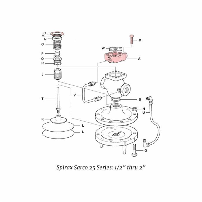 Spirax Sarco 25 Series Cover Assembly