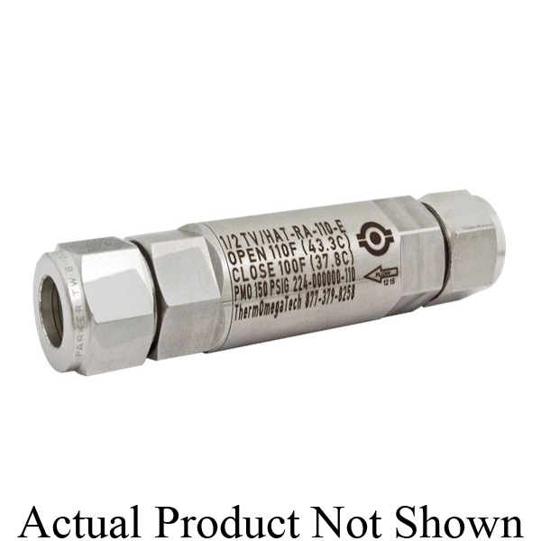 ThermOmegaTech TV/HAT-RA In-Line Reverse Acting Temperature Control Valve