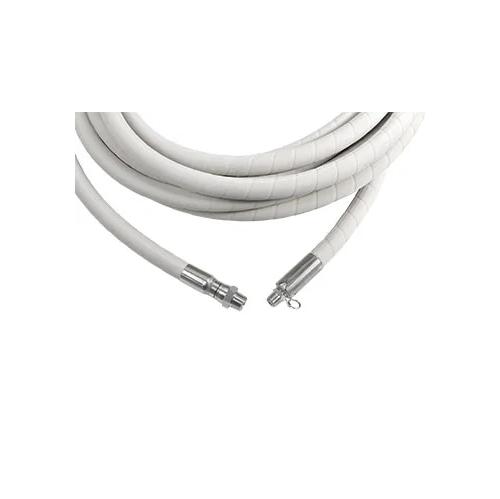 ThermOmegaTech White Creamery Hose Assembly