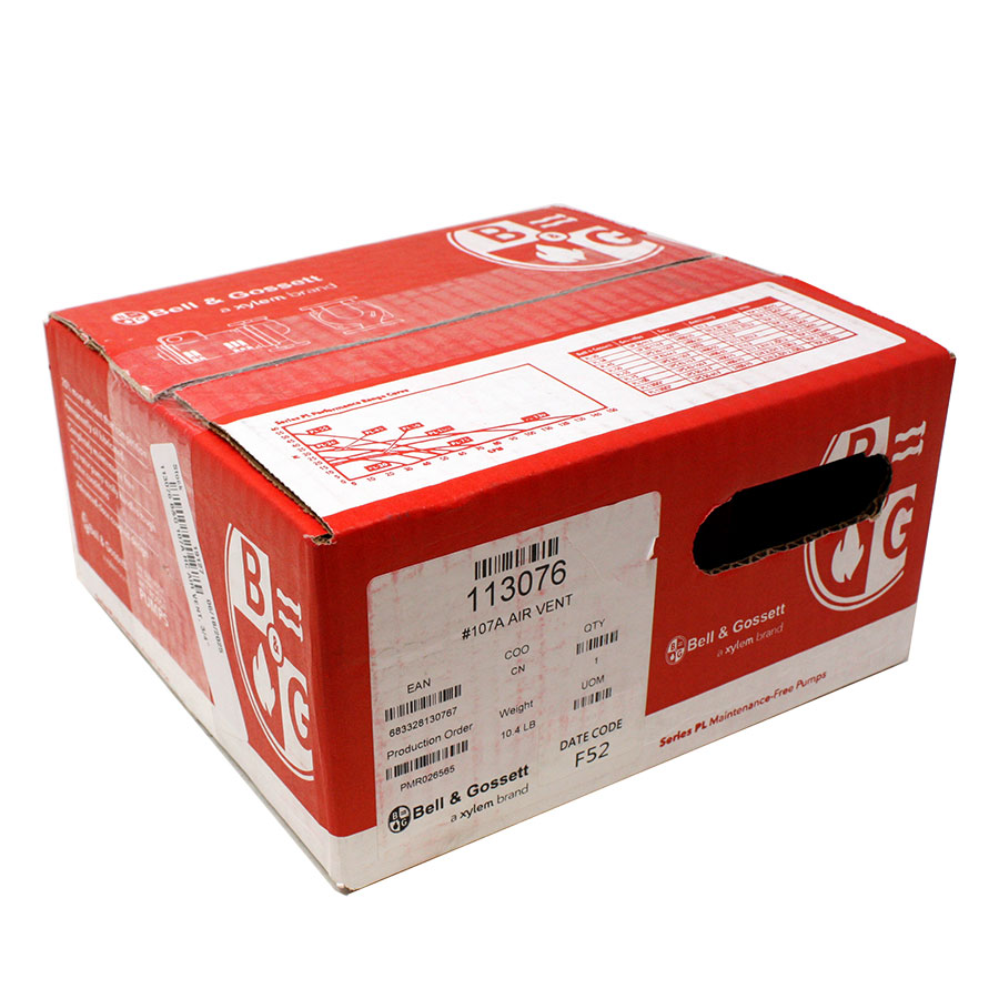 Bell & Gossett 113076 High Capacity Air Vent Box