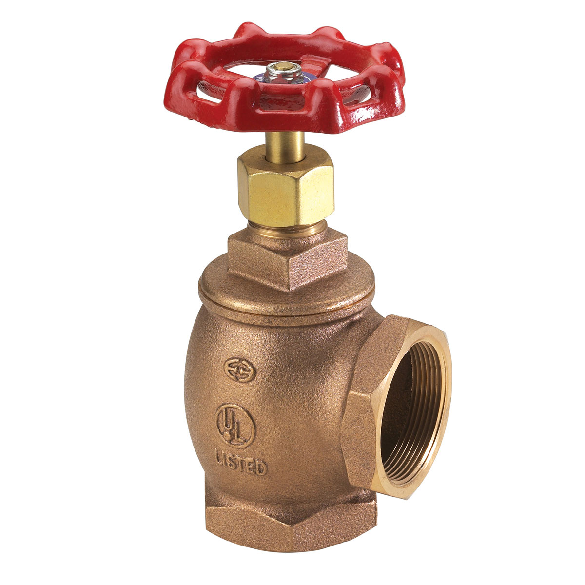 UL Listed Bronze Angle Trim &amp; Drain Valve