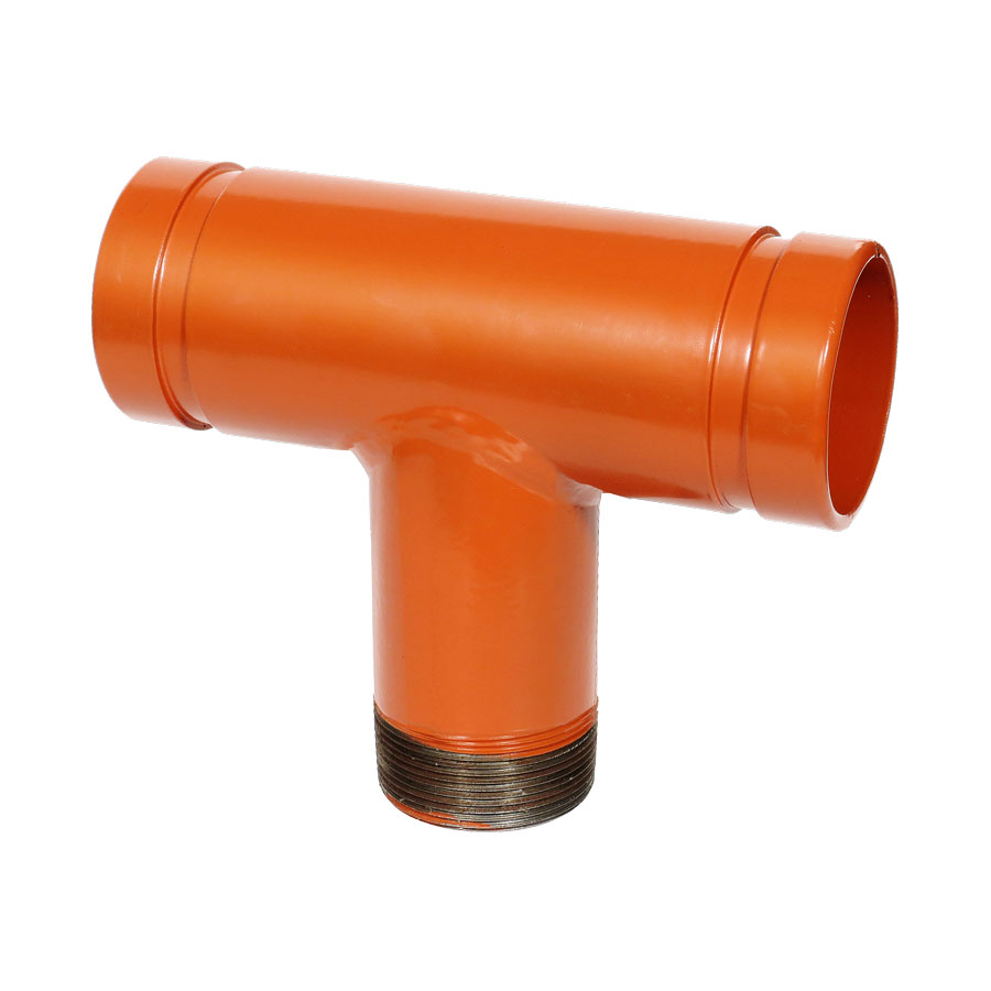 GRUVLOK FIG 7064 Painted Reducing Branch Tee, Fabricated