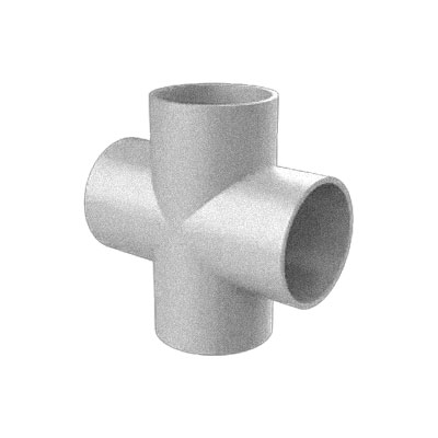 Gruvlok FIG 7068P Galvanized Cross Fitting