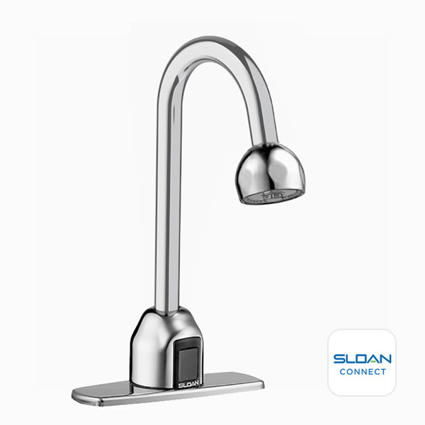 Sloan Optima ETF-700 Shower Head Faucet with Trim Plate