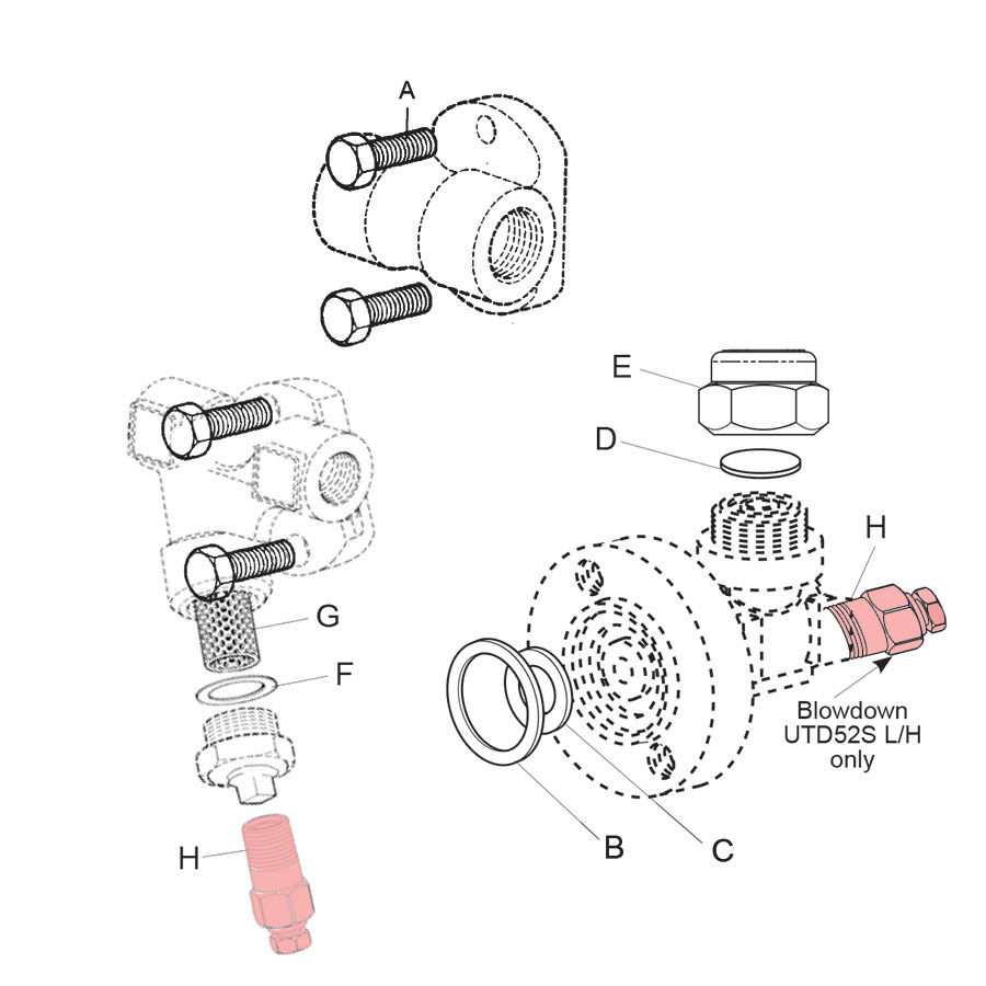 Spirax Sarco UTD52 Blowdown Valve