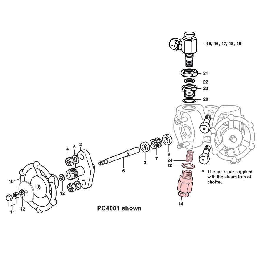 Spirax Sarco BDV1 Blowdown Valve Kit