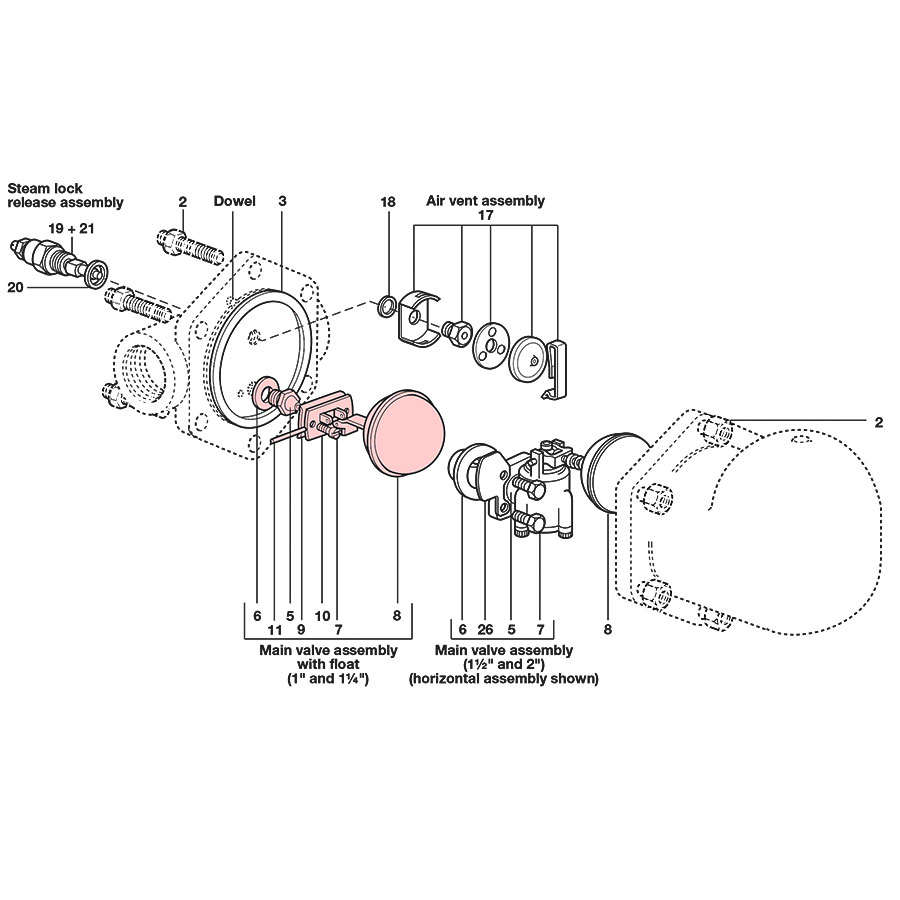 Spirax Sarco FT14 Mechanism Kit