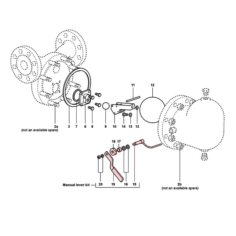 Spirax Sarco FTC23 Manual Lever Kit