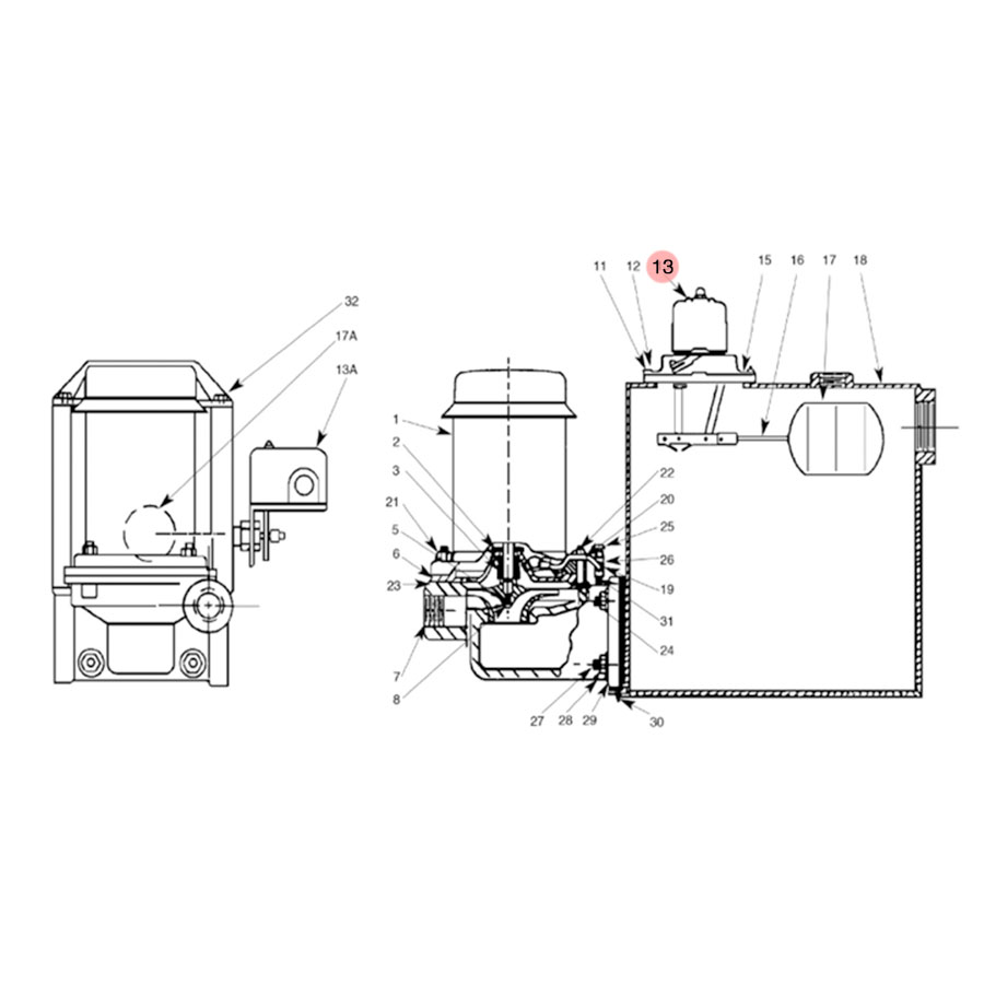 Spirax G & GB Series Float & Switch Assembly