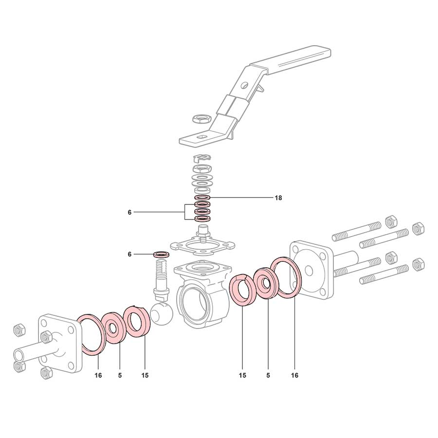 Spirax Sarco M70i Seat and Stem Seal Kit
