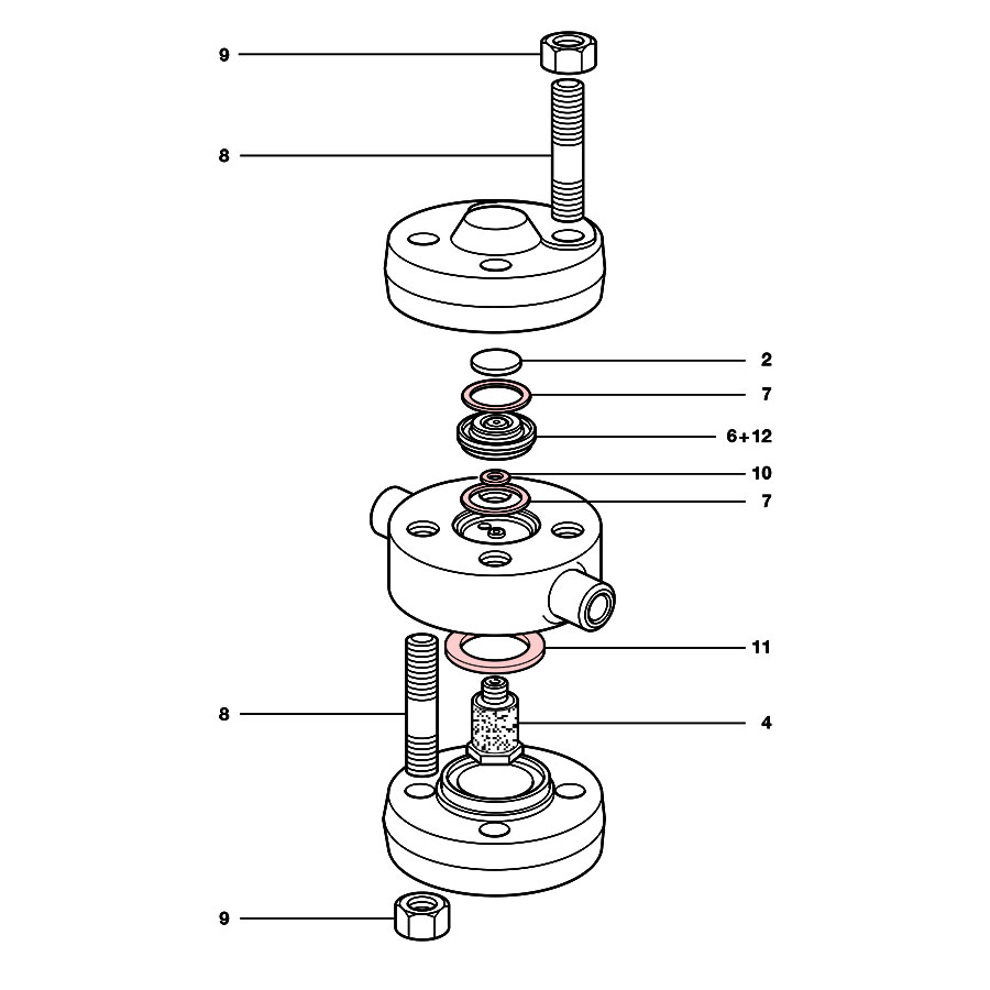 Spirax Sarco TD120M Gasket Set