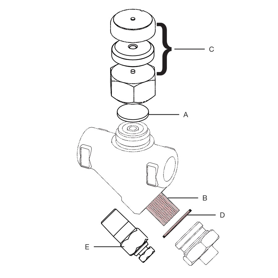 Spirax Sarco TD42H Strainer Screen and Gasket