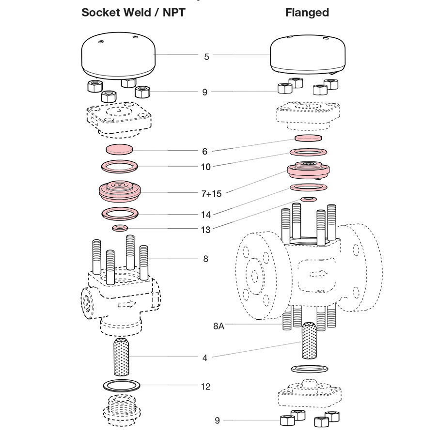 Spirax Sarco 0686580 Seat and Disc Assembly