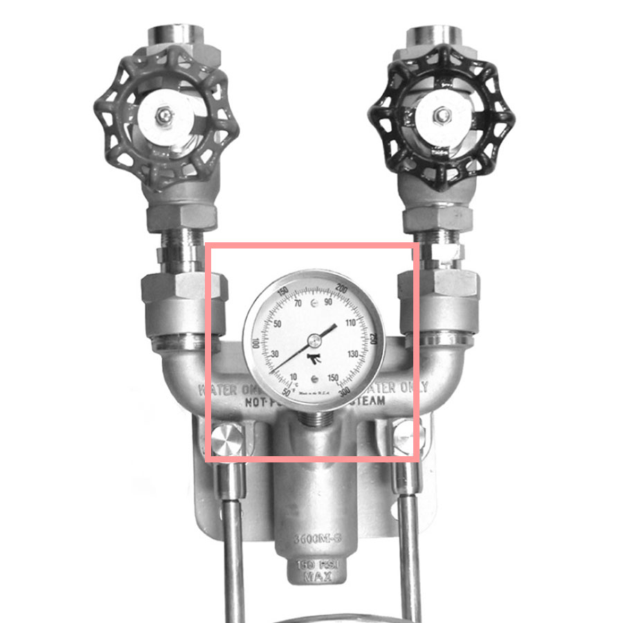 Spirax Sarco Temperature Gauge