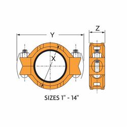 GRUVLOK  FIG 7001 Flexible Pipe Coupling