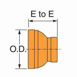 GRUVLOK  FIG 7072 Pipe Concentric Reducer