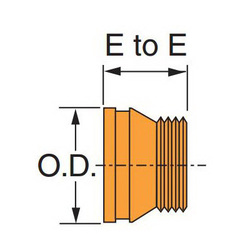 GRUVLOK  FIG 7076 Concentric Reducer
