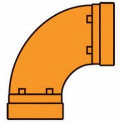 GRUVLOK  FIG 7050 Standard 90 deg Pipe Elbow