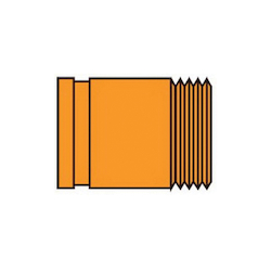 Gruvlok Nipple Grooved x Thread Drawing