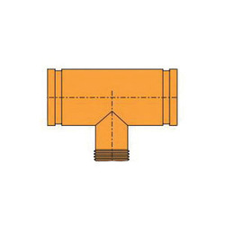 Fabricated Gruvlok 7064 Tee Drawing