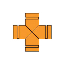 Gruvlok FIG 7068 Cross Drawing