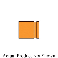 Gruvlok Orange Plain x Grooved Nipple Drawing Example