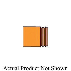 Gruvlok Nipple Plain x Thread Diagram example