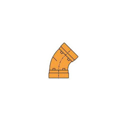 GRUVLOK  FIG 7051 45 deg Elbow