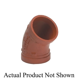 Gruvlok FIG 7051 45 deg Elbow Painted