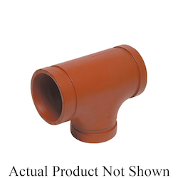 GRUVLOK Painted Reducing Pipe Tee
