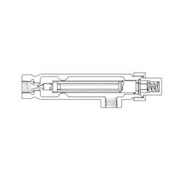 Spirax Sarco Liquid Expansion Trap Drawing