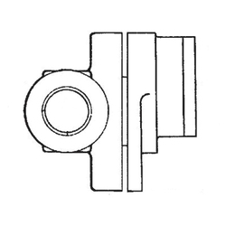 Spirax Sarco UBP32 Balanced Pressure Thermostatic Steam Trap Line Drawing