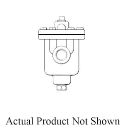 Spirax Sarco B Series Inverted Bucket Steam Trap Line Drawing