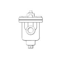 Spirax Sarco B Series Inverted Bucket Steam Trap Line Drawing