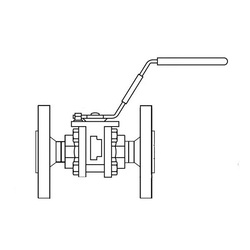 Spirax Sarco M10 Ball Valve Illustration