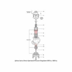 Spirax Sarco BRV71 Bellows Pushrod Assembly