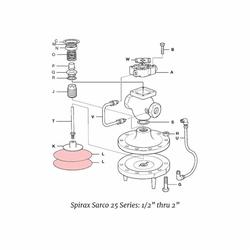 Spirax Sarco 25P Diaphragms