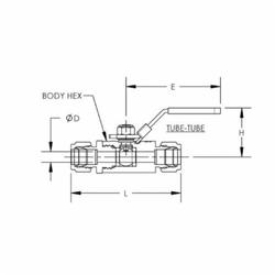 Tylok® SS-GP6-D6D6