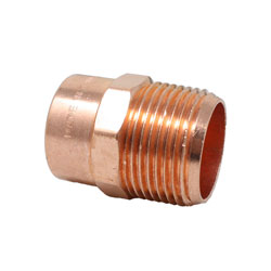 Copper C x MNPT Tube Adapter