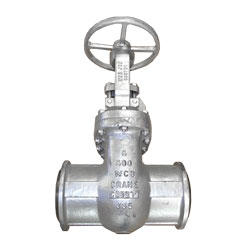 CRANE 76 Series Gate Valve with Butt Weld Ends