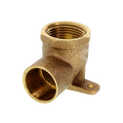 Copper Drop Ear Elbow