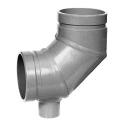 Gruvlok 7050DR Galvanized 90 deg Drain Elbow